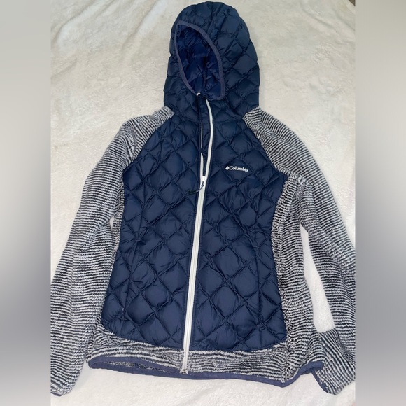 Women small Columbia hybrid fleece jacket - Picture 1 of 4